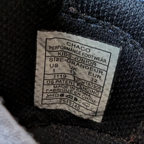 Kid's Odyssey by Chaco Size 1 - Picture 4 of 5